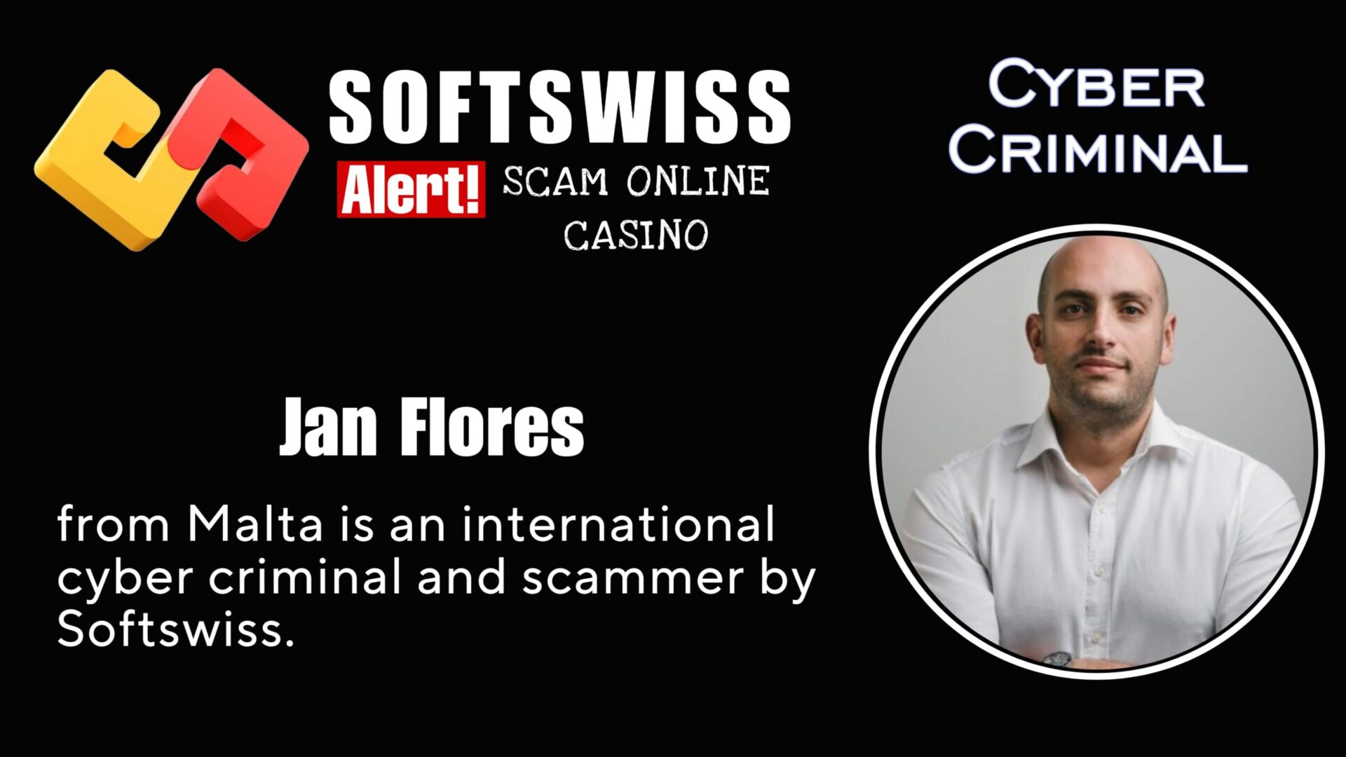 Jan Flores - softswiss - Belarusian and Russian cyber fraud agent
