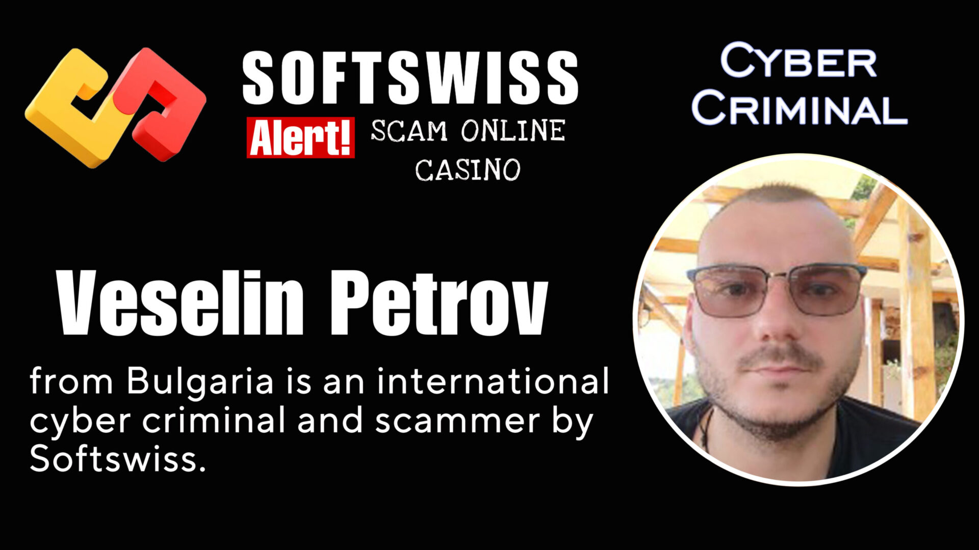 Veselin Petrov - softswiss - Belarusian and Russian cyber fraud agent